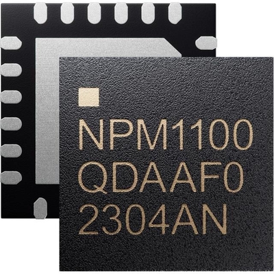 Integrierte Schaltfläche Chip NPM1100-QDAA-R7 Extrem kompakter Strommanagement-IC