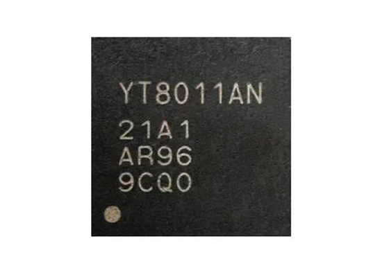 Ethernet-IC YT8011AN Einzelanschluss Automotive Gigabit Ethernet PHY Transceiver QFN-48