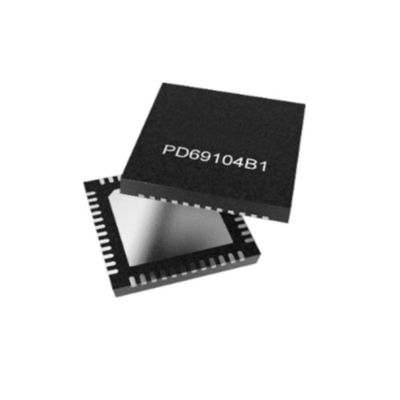 Integrierter Schaltkreislauf-Chip PD69104B1ILQ 4-Port Power Over Ethernet Manager IC QFN-48