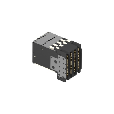 Verbindungen 10153370-101LF EXAMAX2 112Gbps Hochgeschwindigkeits-Backplane-Anschlüsse 92Ω