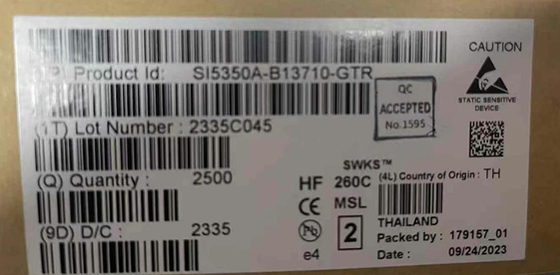 SI5350A-B13710-GTR Integrierter Schaltkreislauf Chip CMOS-Uhrgenerator 10-MSOP