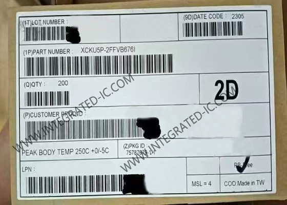 Feldprogrammierbare Tor-Array XCKU5P-2FFVB676I FPGA Programmierbare Logik IC FBGA-676