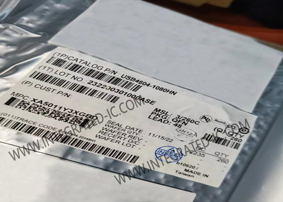 USB4604-1080HN Integrierter Schaltkreislauf-Chip USB 2.0 HSIC Hochgeschwindigkeits-4-Port-Hub-Controller IC