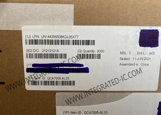 QCA7005-AL33 IoT Chip Powerline Kommunikation und HomePlug Grün PHY QFN-68