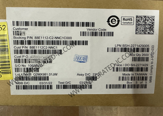 Ethernet-IC 88E1112-C2-NNC1C000 Integrierter 10/100/1000-Gigabit-Ethernet-Transceiver