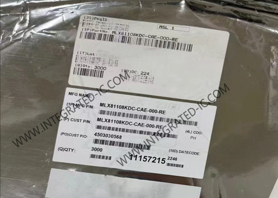 MLX81108KDC-CAE-000-RE Integrierter Schaltkreislauf Chip Einzelkanal LIN RGB Slave Umgebungsbeleuchtungsregler