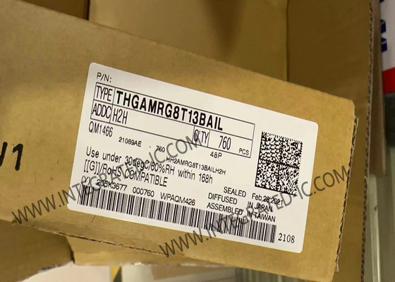 THGAMRG8T13BAIL Speicher-IC Chip 256Gbit NAND Speicher-IC FBGA-153 eMMC Flash-Laufwerke