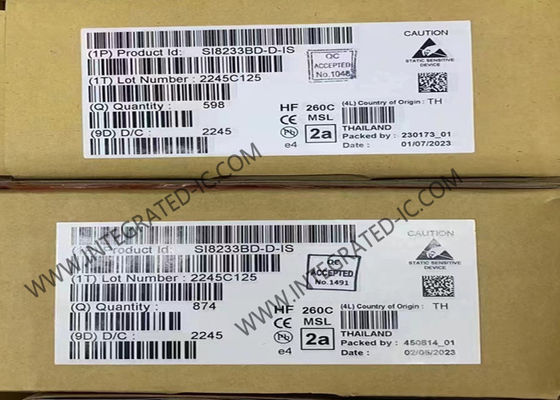 SI8233BD-D-IS Integrierter Schaltkreis Chip Isolierte Gate-Treiber SOIC-16 Amp ISO-Treiber