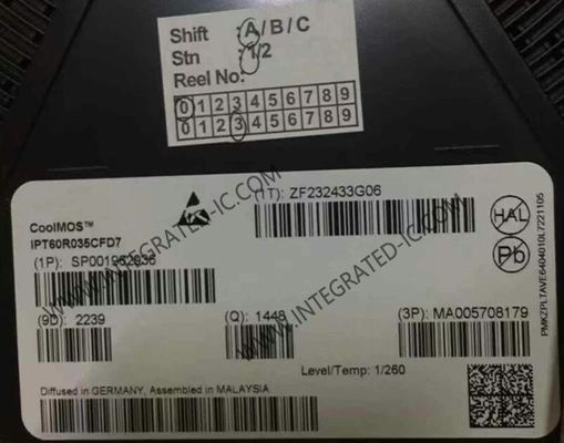 IPT60R035CFD7 109nC 351W Leistungs-MOSFET-Transistor HSOF8