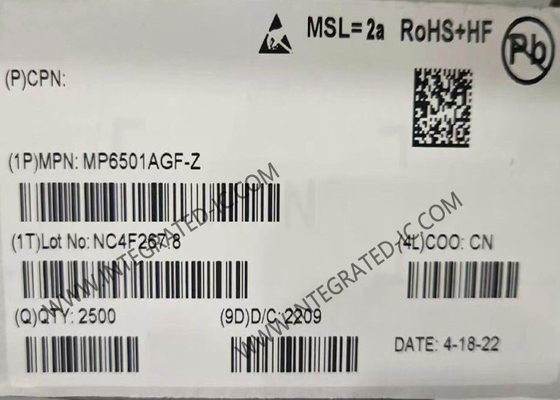 MP6501AGF Integrierter Schaltkreislauf Chip 2.5A Bipolarer Schrittmotor Treiber TSSOP-28