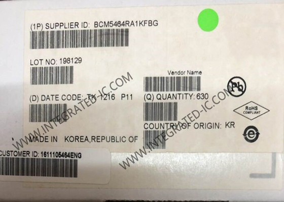 BCM5464RA1KFBG Ethernet-IC Quad-Port 10/100/1000BASE-T Gigabit Kupfer-Ethernet-Transceiver