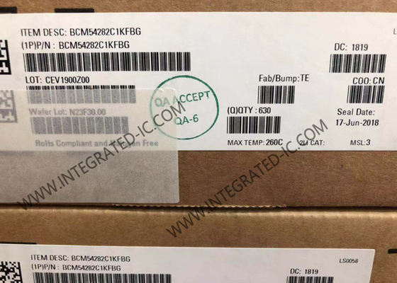BCM54282C1KFBG Ethernet IC Octal-Port Gigabit Ethernet-Transceiver mit QSGMII-Schnittstelle