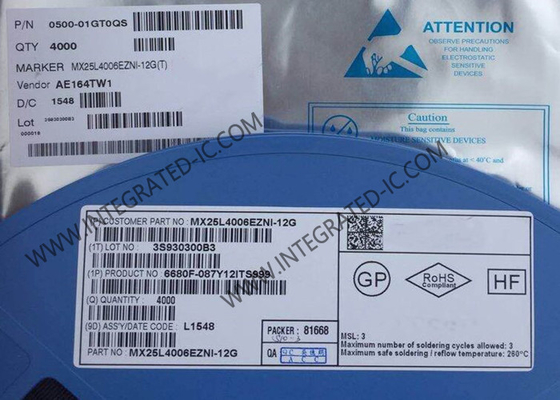 MX25L4006EZNI-12G Speicher-IC-Chip 4Mbit CMOS-Serielle NOR Flash-Speicher-IC WSON-8