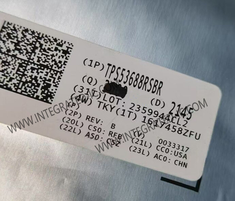 Integrierter Schaltkreislauf-Chip TPS53688RSBR Zwei-Kanal 8-Phase Buck Controller QFN-40