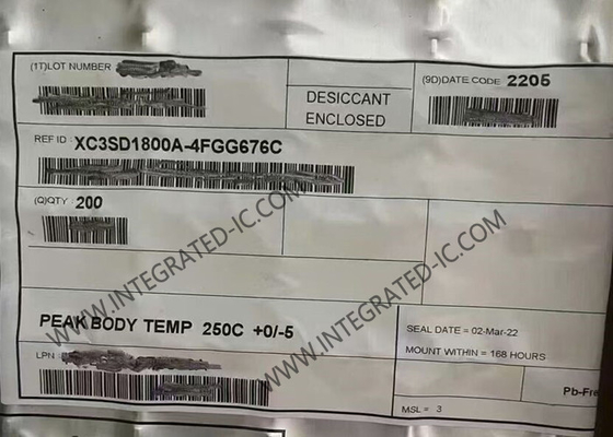 XC3SD1800A-4FGG676C Feldprogrammierbare Tor-Array FBGA-676 Spartan®-3A DSP FPGA IC