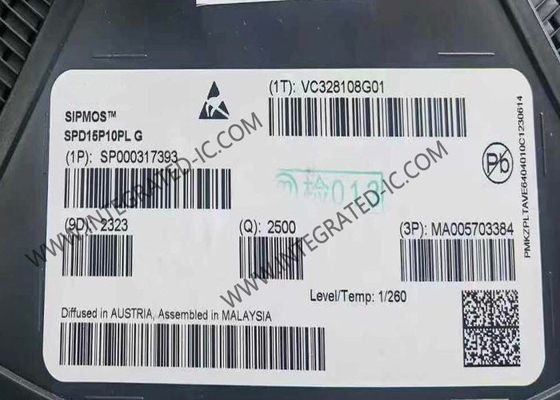 SPD15P10PL Integrierter Schaltkreislauf Chip SIPMOS® Leistungstransistor 100 V P-Kanal Leistung MOSFETs