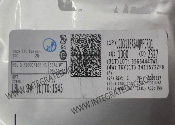 UCD3138A64QPFCRQ1 Integrierter Schaltkreislauf-Chip Hochintegrierte digitale Steuerung für isolierte Leistung
