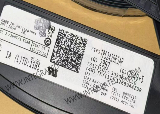 TPS2420RSAR Integrierter Schaltkreislauf Chip eFuse IC VQFN-16 Integrierter FET-Hot-Swap-Controller