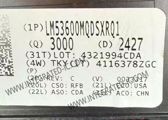 LM53600MQDSXRQ1 Integrierter Schaltkreislauf Chip Automotive 3.5V bis 36V 650mA Synchroner 2,1MHz Schritt nach unten Wandler