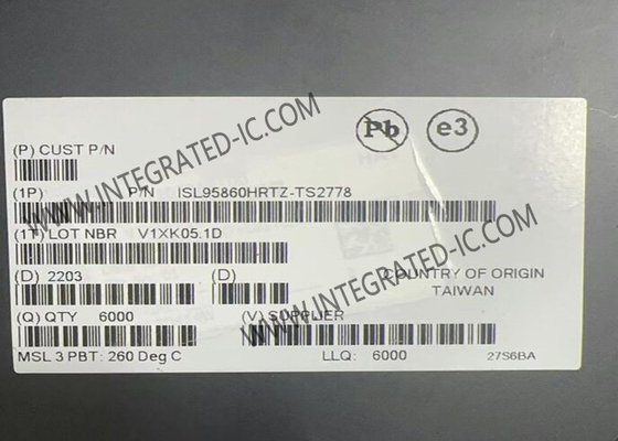 ISL95860HRTZ Integrierter Schaltkreislauf Chip Mehrphasige IMVP9 Steuerung TQFN-32