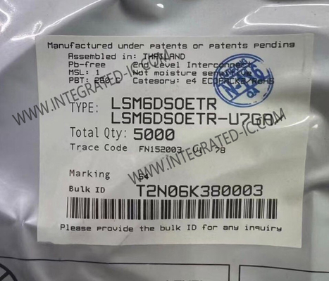 LSM6DSOETR Sensor IC 6-Achsen IMU LGA-14L iNEMO 6DoF Trägheitsmessgerät