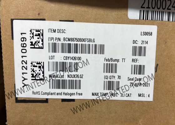 Wireless Communication Module BCM88750B0KFSBLG 3.6 Tbps Selbstverleihungsschalterelement IC