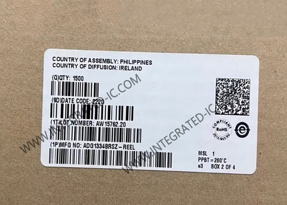 ADG1334BRSZ Integrierter Schaltkreislauf 33V Quad SPDT Analogschalter SSOP-20 Paket