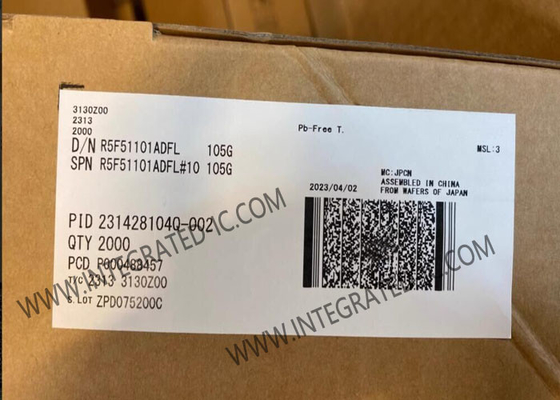 R5F51101ADFL Mikrocontroller MCU Ultra-Niedrigleistung 32MHz 32-Bit RX MCU LFQFP-48