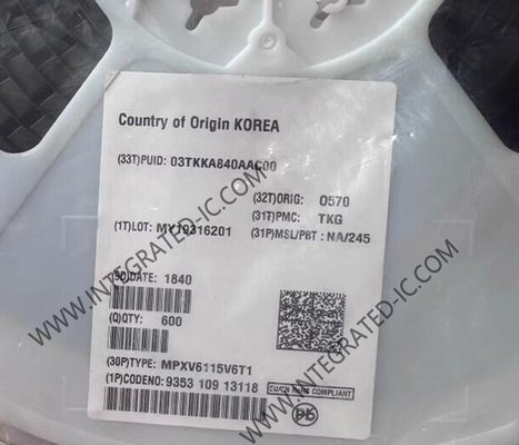 MPXV6115V6T1 Sensor IC -115 bis 0 kPa Messwert und Absolute Drucksensor SOP-8