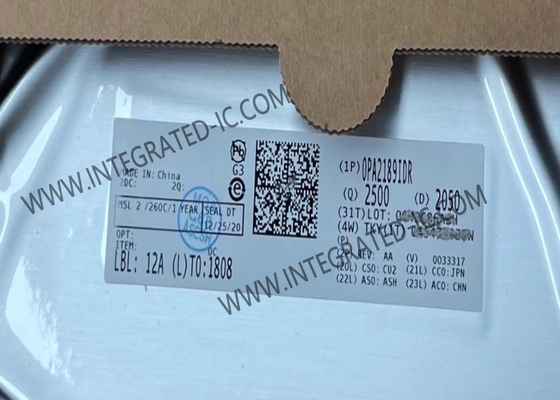 OPA2189IDR integrierter Schaltkreis-Chip Dual 14MHz Geräuscharme Präzisions-Betriebsverstärker