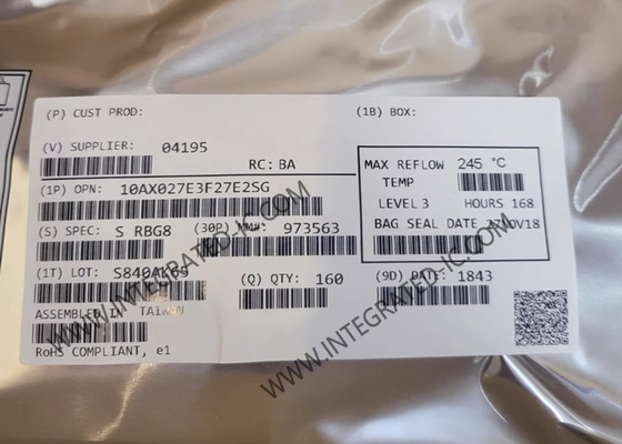 10AX027E3F27E2SG Feld Programmierbares Tor Array Hochleistungs-Arria 10 GX FPGA IC