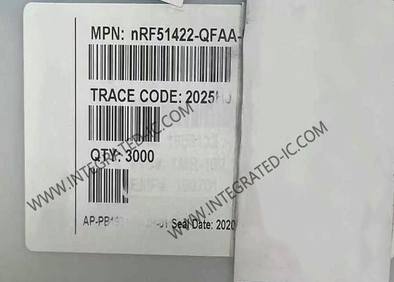 NRF51422-QFAA BT IC Multiprotocol BT Niedrige Energie und 2,4 GHz-System auf dem Chip
