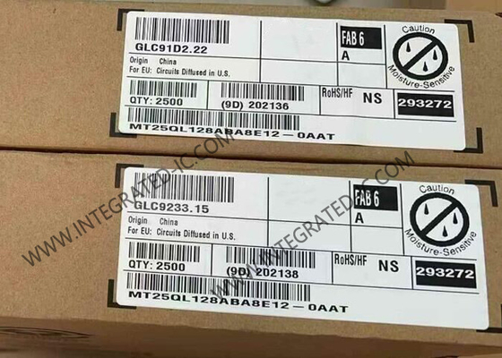 MT25QL128ABA8E12-0AAT Speicher-IC-Chip 128Mbit Nichtflüchtige NOR Flash-Speicher-IC TBGA24