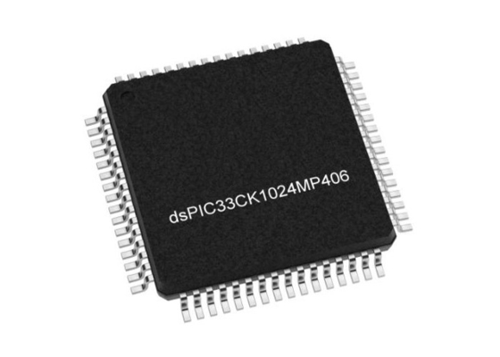 DSPIC33CK1024MP406-E/PT Mikrocontroller MCU Einzelkern-Digitalsignalsteuerung TQFP-64
