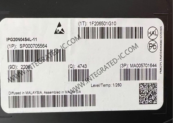 IPG20N04S4L-11 Integrierter Schaltkreislauf-Chip Automobil-Doppel-N-Kanal OptiMOSTM-T2 Leistungstransistor TDSON-8