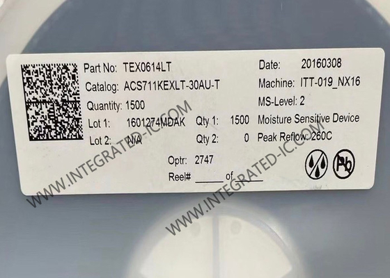 ACS711KEXLT-30AU Sensor IC 30A Hall-Effekt Linearstromsensor QFN12