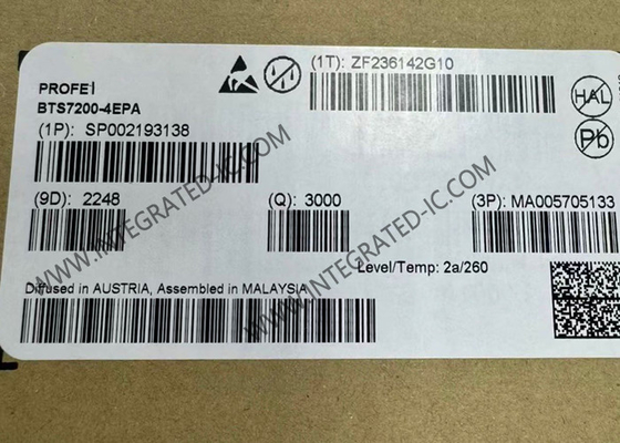 Integrierter Schaltkreislauf Chip BTS7200-4EPA 4 Ausgang 1A Smart High Side Power Switch