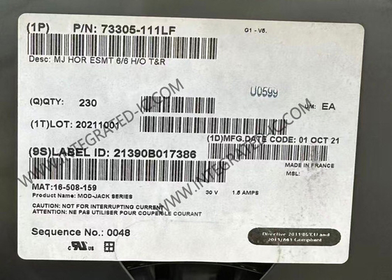 73305-111LF-Anschlüsse Multi-Port Jack Modular Connector für LAN-Anwendungen