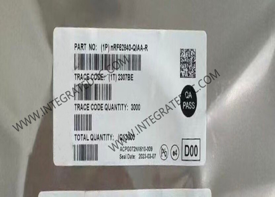 NRF52840-QIAA BT IC 2.4GHz Multiprotocol BT 5.4 SoC AQFN73 System auf dem Chip