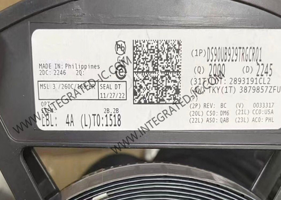 DS90UB929TRGCRQ1 Integrierter Schaltkreislauf Chip 5,95 Gbps FPD Link III Bridge Serialisierer VQFN64