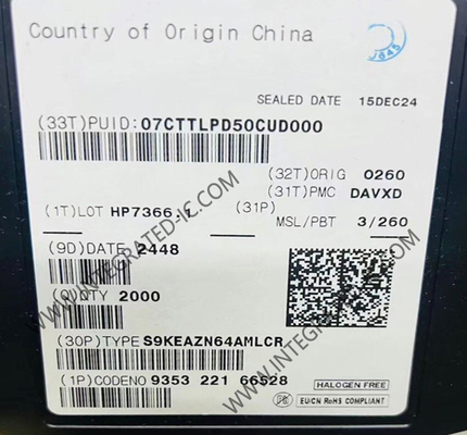 Mikrocontroller MCU S9KEAZN64AMLCR Einkern-ARM Cortex-M0 Mikrocontroller IC
