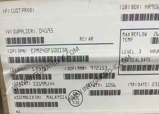 EPM240F100I5N Feldprogrammierbare Torarray MAX II Komplexe Programmierbare Logikgeräte 100-FBGA