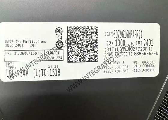 BQ79616HPAPRQ1 Integrierter Schaltkreislauf-Chip Fahrzeugpräzisions-Batteriemonitor HTQFP-64 Paket