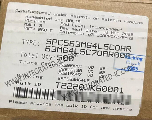 SPC563M64L5COAR Mikrocontroller MCU 32-Bit-Leistungsarchitektur MCU für Anwendungen im Automobilbereich