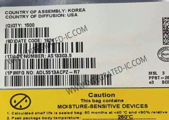 ADL5513ACPZ Wireless Communication Module Logarithmische Detektoren 80dB HF-Detektor IC