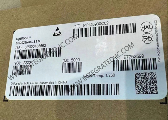 BSC028N06LS3G Integrierter Schaltkreislauf Chip OptiMOSTM 60V N-Kanal Leistung MOSFET Transistoren