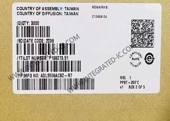 ADL5506ACBZ Wireless Communication Module 30 MHz bis 4,5 GHz 45 dB HF-Detektor