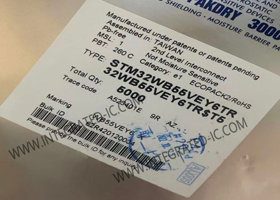 STM32WB55VEY6TR Mikrocontroller MCU 2Mbps Multiprotocol Wireless 32Bit MCU WLCSP100