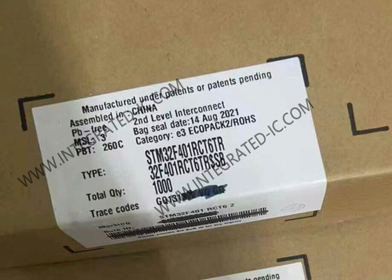 STM32F401RCT6TR Mikrocontroller MCU 84MHz 32Bit Einzelkern Mikrocontroller LQFP64