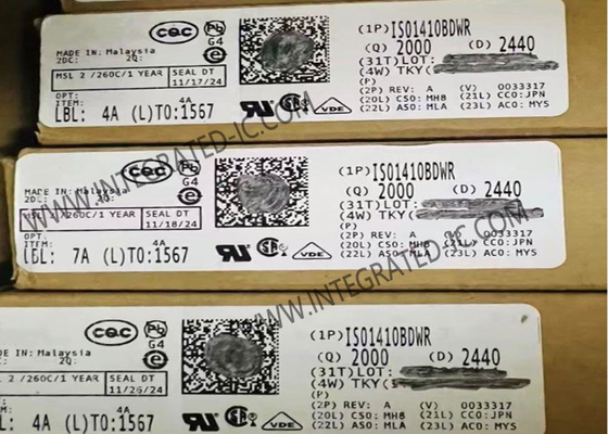 ISO1410BDWR Integrierter Schaltkreislauf Chip 500kbps Isolierter RS-485 RS-422 Transceiver SOIC16